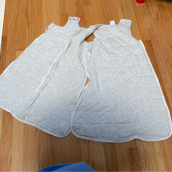 Gunamuna gunapod grey bamboo three way zip 2.6 tog sleep bag size 9-18 months - Picture 8 of 12